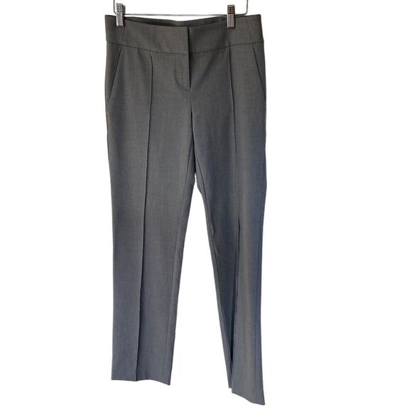 Loft NWT Marisa Straight size 0 gray dress pants - Picture 1 of 8